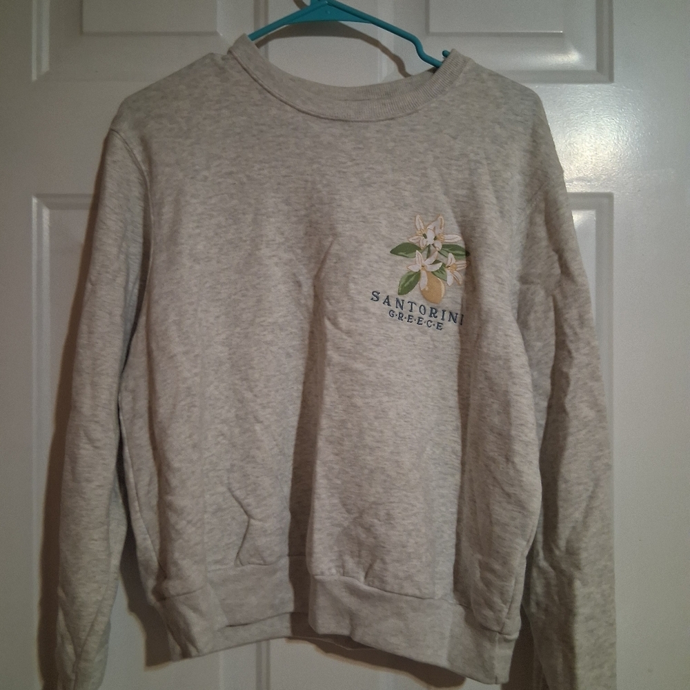 Hollister Gray Sweatshirt
